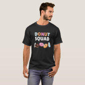 Donut Squad T-shirt Grappige Donut Dessertliefhebb (Voorkant volledig)