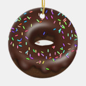 Donut - SRF Keramisch Ornament (Voorkant)