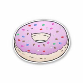 Donut Sticker