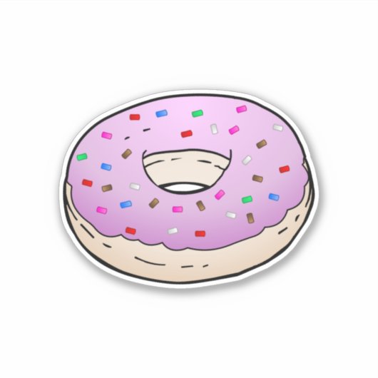 Donut Sticker (Voorkant)