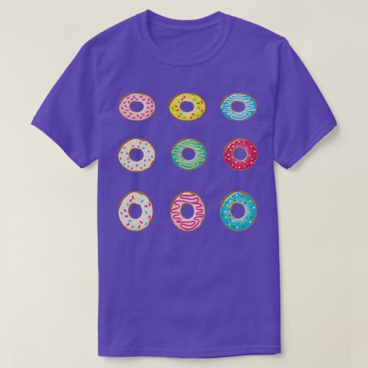 Donut Sticker Pack donut T-shirt (Design voorkant)