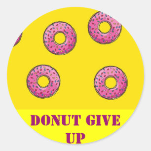 Donut stickers
