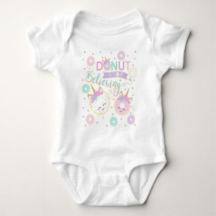 Donut Stop Geloven Baby Bodysuit