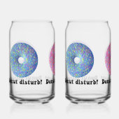 Donut storen blikvorm glas (Voorkant)