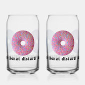Donut storen blikvorm glas (Links)