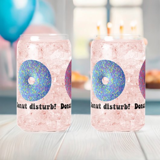 Donut storen blikvorm glas (Insitu (Baby Shower))