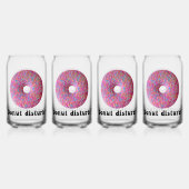 Donut storen blikvorm glas (Achterkant)