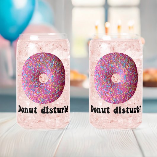 Donut storen blikvorm glas (Insitu (Baby Shower))