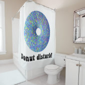 Donut storen douchegordijn (In situ)