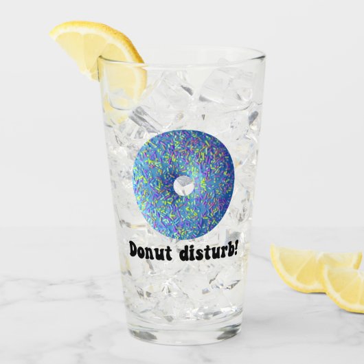 Donut storen glas (Voorkant ijs)