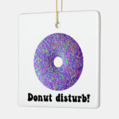 Donut storen keramisch ornament (Links)