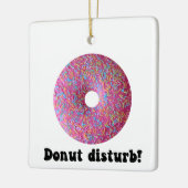 Donut storen keramisch ornament (Links)