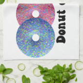 Donut storen Keukenhanddoeken (Gevouwen)