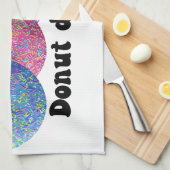 Donut storen Keukenhanddoeken (Quarter Fold)