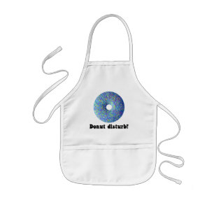 Donut storen kinder schort