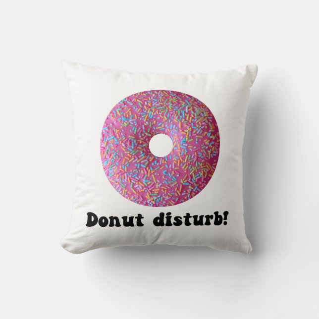 Donut storen kussen (Voorkant)