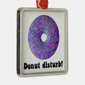 Donut storen metalen ornament (Rechts)