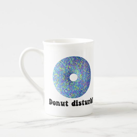 Donut storen porselein kop (Links)