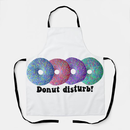 Donut storen schort (Voorkant)