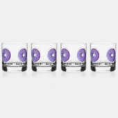 Donut storen whisky glas (Voorkant)