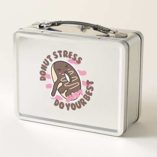 Donut Stress altijd, doe gewoon je beste (Achterkant)