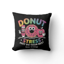 Donut stress doe gewoon je beste testdag Shirt