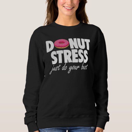 Donut Stress doet beste T-shirt Donut Love T-shirt (Voorkant)