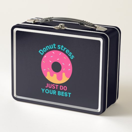 Donut Stress doet gewoon je best (Voorkant)