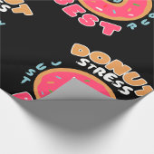 Donut Stress doet gewoon je best Cadeaupapier