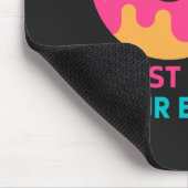 Donut Stress doet gewoon je best Muismat (Hoek)