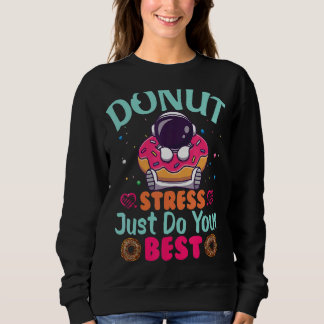Donut Stress doet gewoon je beste testdagleraar Trui
