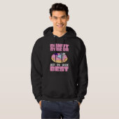 Donut Stress Just Do Your Best Dough Desserts Food Hoodie (Voorkant volledig)