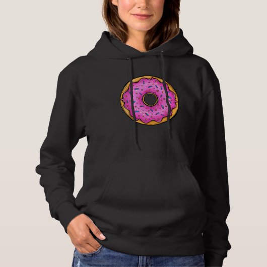 Donut Stress Retro Teachers Donut Day  Testing Day Hoodie (Voorkant)