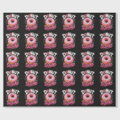 Donut Strooi Vriendelijkheid Grappig Cadeaupapier (Vlak)