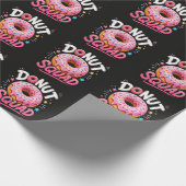 Donut Strooi Vriendelijkheid Grappig Cadeaupapier (Hoek)