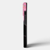 Donut Strooisel Drip Aangepaste Monogram en Naam Case-Mate iPhone Case (Achterkant / Links)