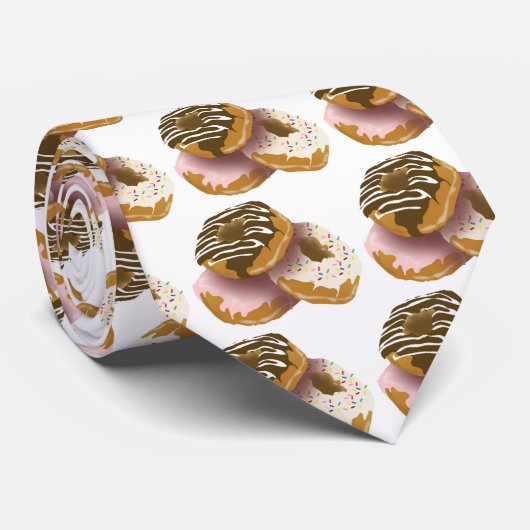 Donut Stropdas (Opgerold)