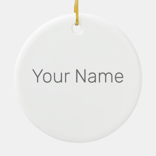 Donut Sturb Chill en Snack Grappige Zoete Tand Keramisch Ornament (Achterkant)