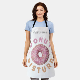 Donut Sturb Chill en Snack Grappige Zoete Tand Schort