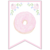 Donut Sweet Eerste verjaardag grootmillennial Vlaggetjes (Eerste vlag)