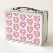 Donut Sweet Girl Patroon Gepersonaliseerde naam (Achterkant)