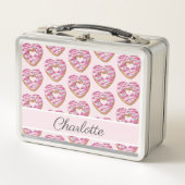 Donut Sweet Girl Patroon Gepersonaliseerde naam (Voorkant)