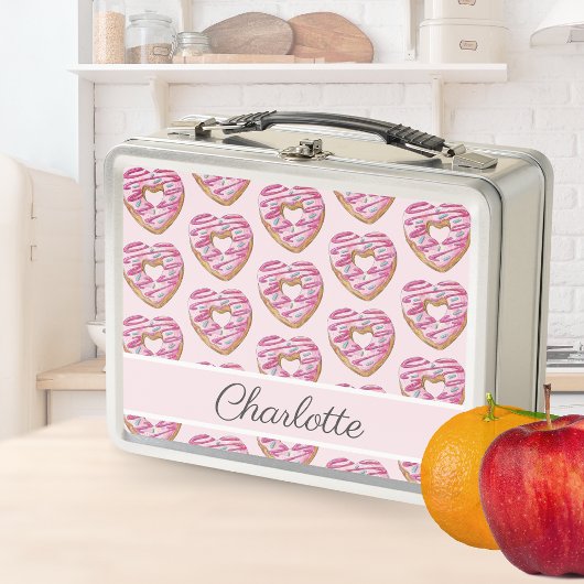 Donut Sweet Girl Patroon Gepersonaliseerde naam