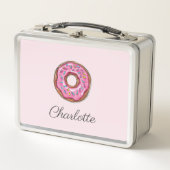 Donut Sweet Girl Sprinkles Gepersonaliseerde naam (Voorkant)