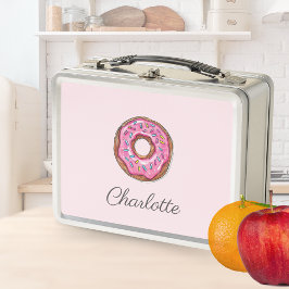 Donut Sweet Girl Sprinkles Gepersonaliseerde naam