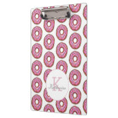 Donut Sweet Girl Sprinkles Patroon Aangepaste naam Klembord (Links)