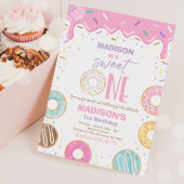 Donut Sweet One Birthday Party Donut 1st Birthday Kaart