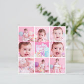 Donut Sweet One-uitnodiging (Staand voorkant)