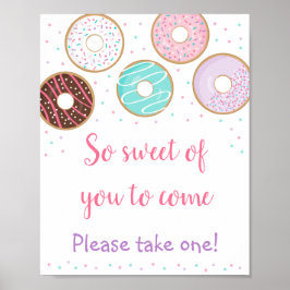 Donut Sweet van je om 'n avontuurteken te komen Poster