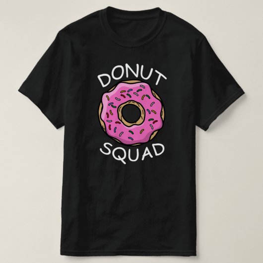 donut-team t-shirt (Design voorkant)